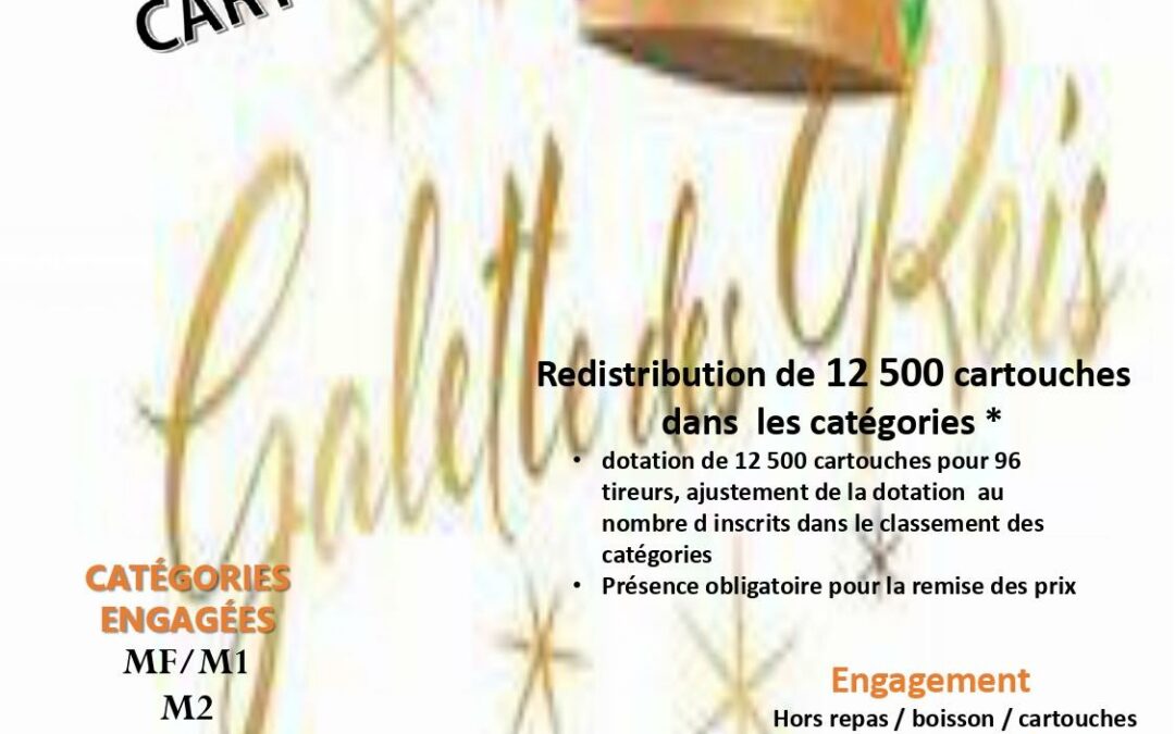 Concours de la galette des rois – 26 Janvier 2025